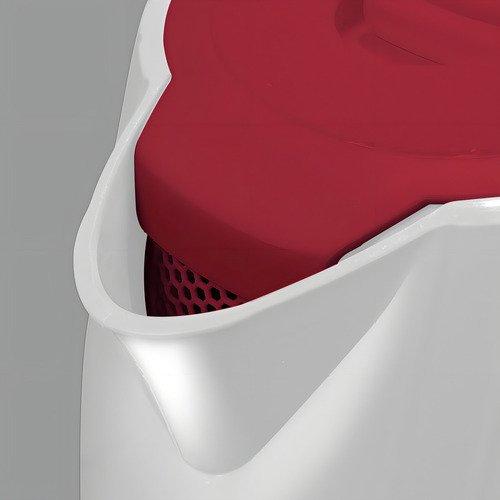 Pava Electrica Ultracomb Pe-4907b Blanca Y Roja 1.7l Color Blanco - Image 2