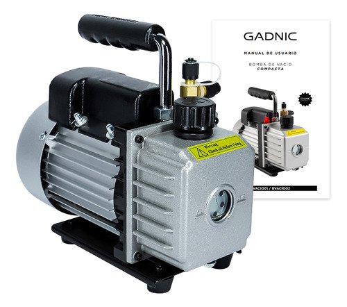 Bomba De Vacío Gadnic 30l 124w 1 Etapa Refrigeración - Image 7