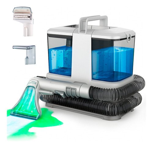 Aspiradora Gadnic Dustmaster Limpiador De Manchas Difíciles Tapizados 330w Doble Depósito Blanco