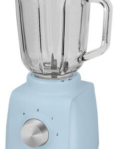 Licuadora De Mesa Yelmo Lc-1015 Jarra Vidrio 750w 1.5 Litros Celeste