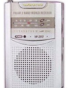 Radio Winco W203 203 Analógico Portátil Color Gris