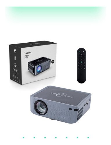 Proyector Gadnic Cinemax Fhd 1080p Led 8000 Lúmenes Bt Conexión Inalámbrica - Image 7
