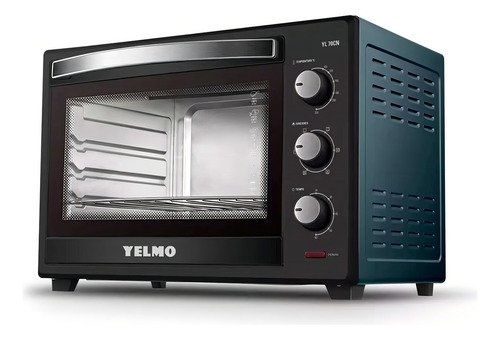 Horno Eléctrico Yelmo Gris/negro Yl-70cn Gris/negro