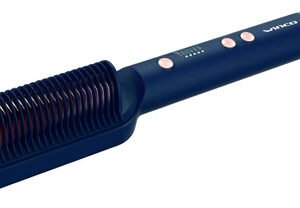 Planchita Cepillo De Pelo Cerámica W4181 Winco Azul