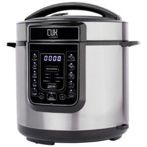 Arrocera Eléctrica Cuk By Gadnic Hd100 Olla A Presión Válvula De Seguridad 1000w 6 Litros Color Gris