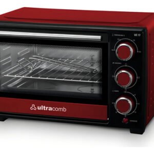 Horno Mesa Eléctrico Ultracomb Uc-17 17l Color Rojo/negro