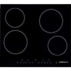 Anafe Eléctrico Ultracomb An-e604 Vitrocerámico Empotrable C Negro