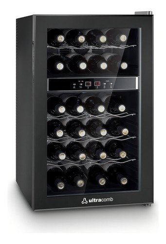 Cava Termoeléctrica 24 Botellas Ultracomb Tactil Doble Zona