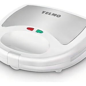 Sandwichera Waflera Donuts Tortas Bagel 3 En 1 Yelmo Sw-1801 Color Blanco