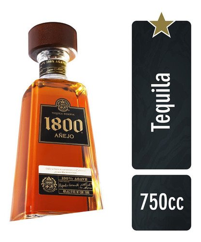 Tequila 1800 Añejo 750 - Image 7