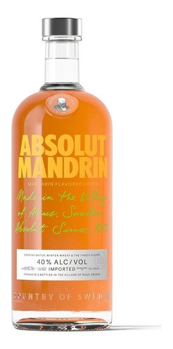 Vodka Absolut Mandrin 700 Ml