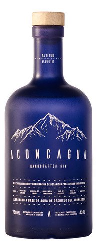 Aconcagua Gin 750 Ml - Blue Edition