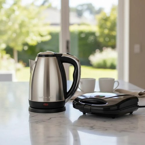 Combo Winco Pava Electrica W-1704 + Wafflera Antiadherente Acero - Image 2