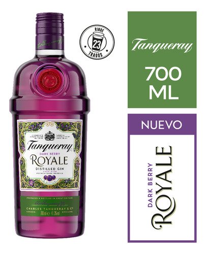 Gin Tanqueray Royale Dark Berry 700ml