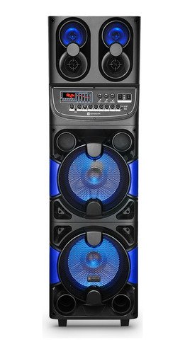 Parlante Portátil Ken Brown Boom 10 Con Bluetooth, Karaoke . Negro - Image 2