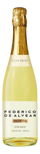 Espumante Federico De Alvear Extra Dulce X 750 Ml