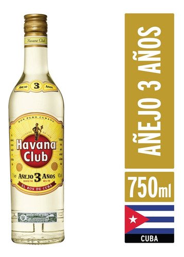 Ron Havana Club Original Añejo 3 Años Botella De 750 Ml - Image 6