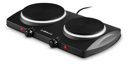 Anafe Electrico Ultracomb An6600 Doble Hornalla 19002250w Co Negro