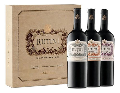 Vino Tinto Rutini Colección Mix I - Estuche 3x750ml