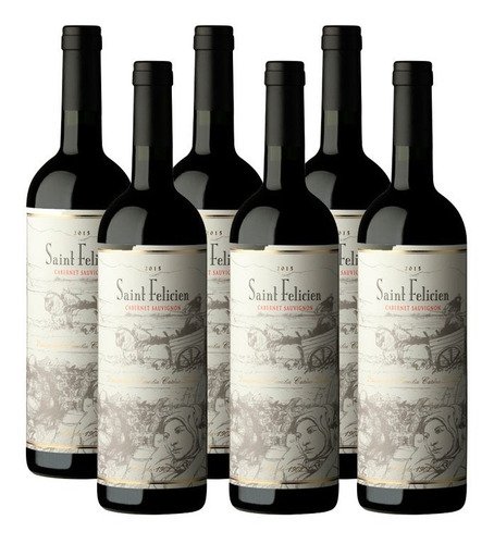 Vino Saint Felicien Cabernet Sauvignon X750ml Caja X 6u