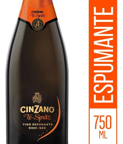 Cinzano To Spritz Vino Espumante Demi Sec 750ml