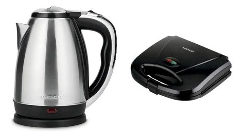 Combo Winco Pava Electrica W-1704 + Wafflera Antiadherente Acero