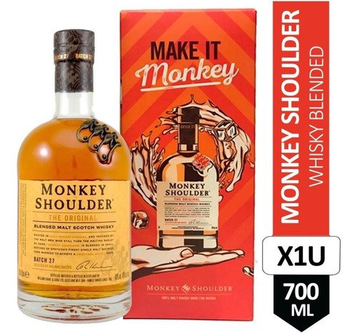 Whisky Monkey Shoulder Blended Malt 700ml Whiskey Escoces - Image 2