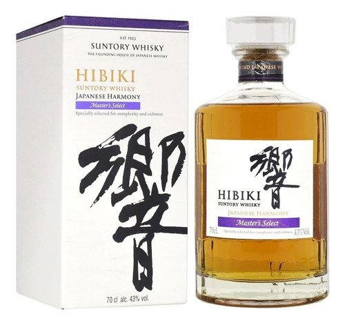 Whisky Hibiki Suntory Harmony Masters Select 43%abv - Image 3