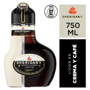 Licor Sheridan's 750cc Origen Irlanda Coffee Layered Liqueur Original