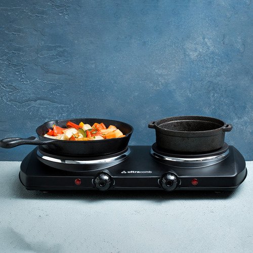 Anafe Electrico Ultracomb An6600 Doble Hornalla 19002250w Co Negro - Image 4