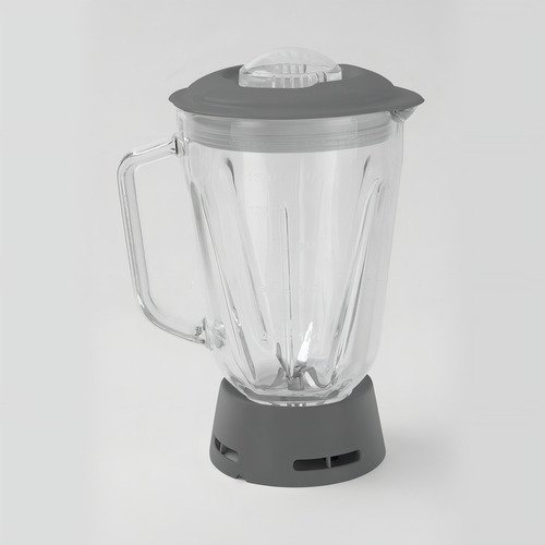 Licuadora De Mesa Ultracomb Lc-2012 1.5lts Jarra De Vidrio Color Crema - Image 4