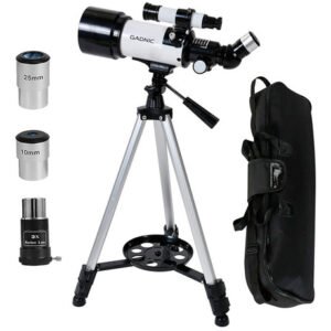 Telescopio Reflector Gadnic Binoculares 400x70 Alta Calidad