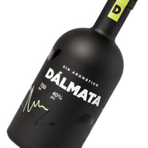 Gin Dálmata Black 750ml Aromatico Citrico Lima Botella Dry Sabor Gin Black
