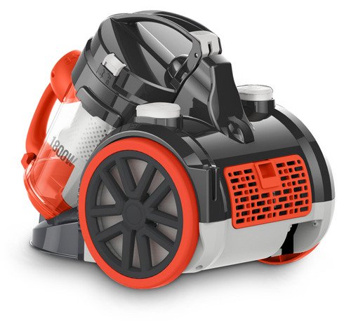 Aspiradora Trineo Ultracomb As-4224 Negra Y Naranja 2,5 Litros Multiciclónica 1800w Negro/naranja - Image 6