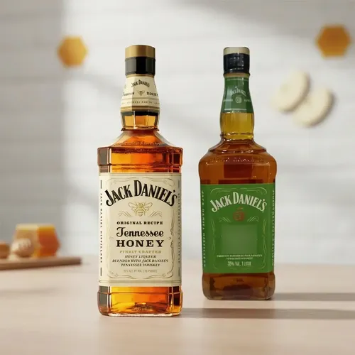 Kit Jack Daniel's: Whisky Honey 1l + Whisky Apple Tennessee 1l