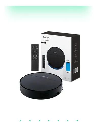Aspiradora Robot Gadnic 3 Modos Limpieza Poder De Succión Negro Negro Opaco - Image 7