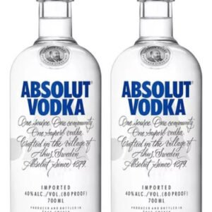 Vodka Absolut Sabor Original 700ml X2