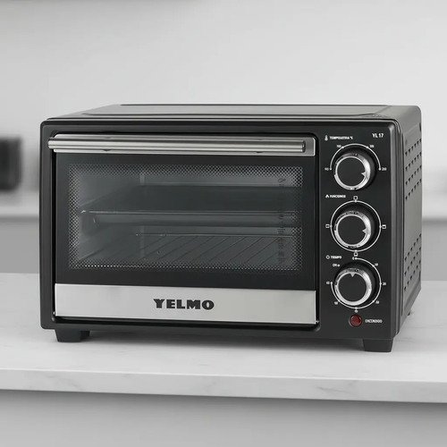 Horno Electrico Yelmo Yl-17 1280w 17 Litros Con Temporizador Color Negro - Image 9