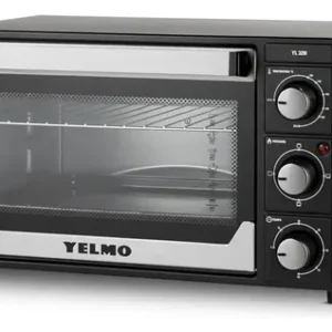 Horno Electrico Yelmo Yl-32n De 32lts Temporizador 1500w Grill Color Negro