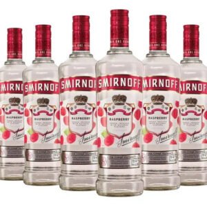Vodka Smirnoff Saborizado Raspberry - Pack X6 Botellas