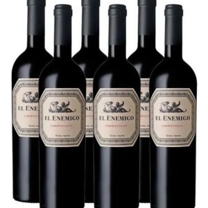 Vino El Enemigo Cabernet Franc 750ml Caja 6 Unidades