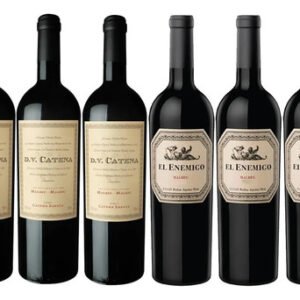 Vinos Malbec Catena Enemigo Alta Gama Premium Mix Caja X6