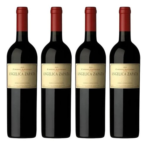 Caja Vino Angélica Zapata Cabernet Sauvignon Alta 750ml X 4 Unidades - Image 3