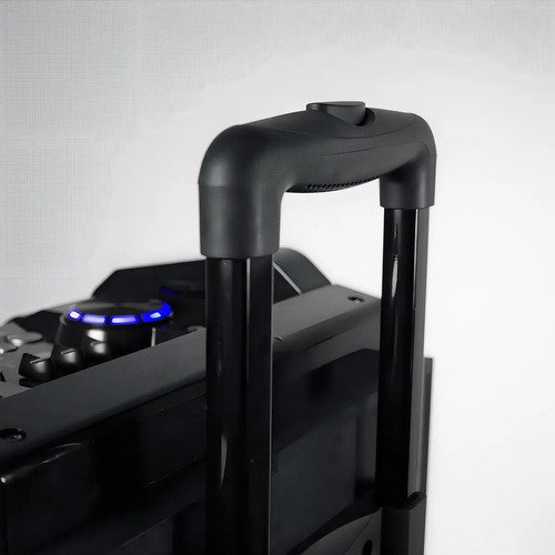 Parlante Crown Mustang Djs-1002bt Portátil Con Bluetooth Negro - Image 2