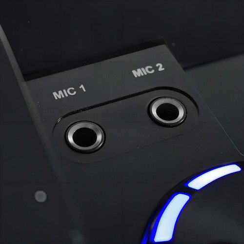 Parlante Crown Mustang Djs-1002bt Portátil Con Bluetooth Negro - Image 6