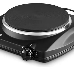 Anafe Eléctrico 1 Hornalla Ultracomb Modelo An-2200 Negro 18 Cm 1500w