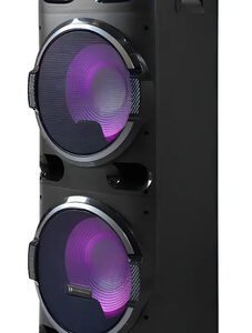 Parlante Bafle Potenciado Ken Brown Monsterbox 3 Vias Woofer Color Negro Bluetooth