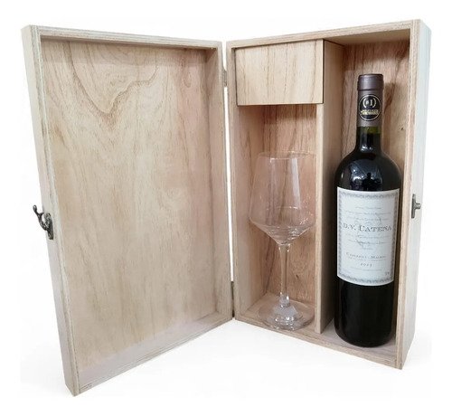Combo Dv Catena Cb/mb + Copa En Estuche Madera Ideal Regalo
