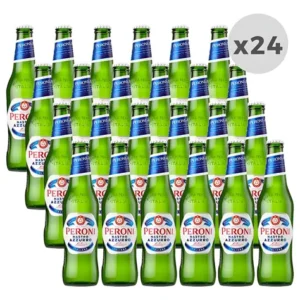 Cerveza Peroni Nastro Azzurro Bot 330ml Origen Italia X24