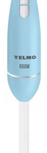 Licuadora De Mano Yelmo Lm-1551 600w Acero Inox. - Inoxidable/celeste